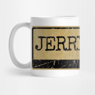 Aliska text black retro - Jerry Reed Mug